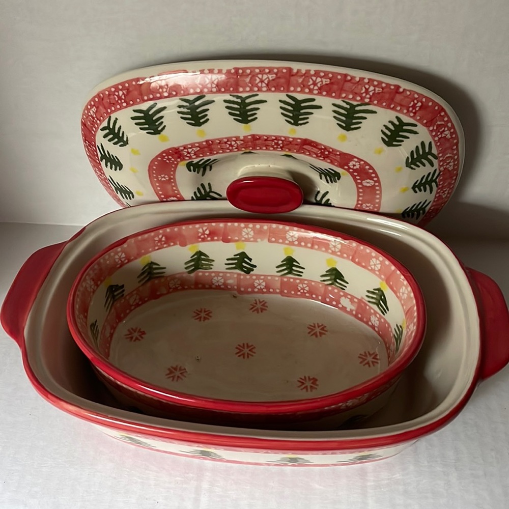 Garden ridge 3 piece casserole bowl set